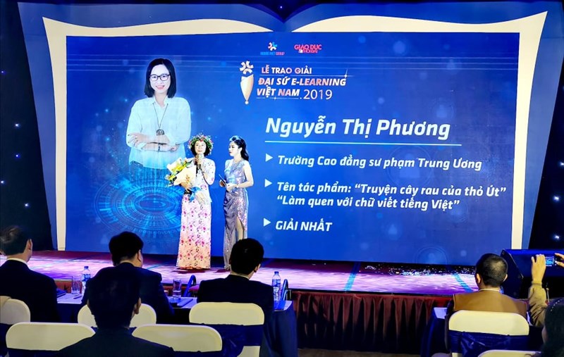 Cô giáo sáng tạo 2 bài học cho 36.000 trẻ khiếm thính trở thành Đại sứ E-Learning Việt Nam