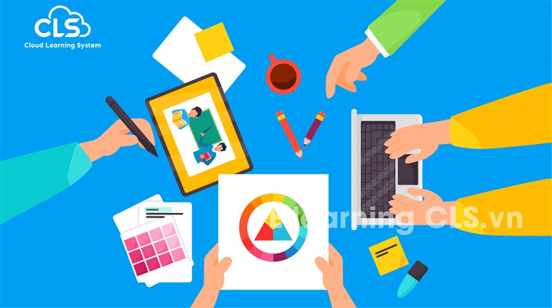 Hứng thú với việc học online bằng cách sử dụng màu sắc