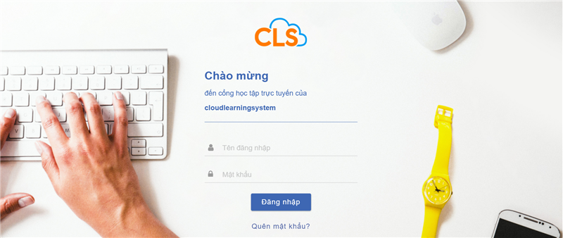 Hướng dẫn mở cổng dùng thử hệ thống E-Learning CLS 