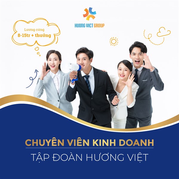 Chuyên viên kinh doanh dự án tại HCM thuộc Tập Đoàn Hương Việt
