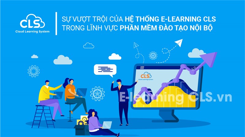Sự vượt trội của hệ thống E-Learning CLS trong lĩnh vực phần mềm đào tạo nội bộ