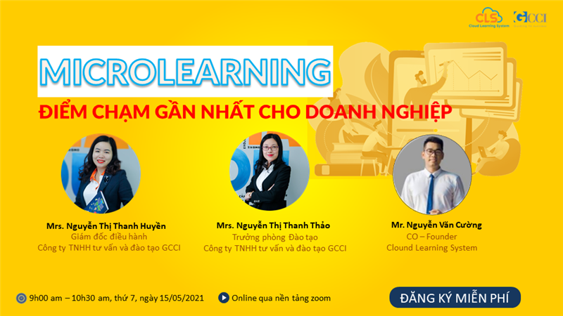 CLS đồng hành cùng GCCI tổ chức tọa đàm: "Microlearning – Điểm chạm gần nhất cho doanh nghiệp”