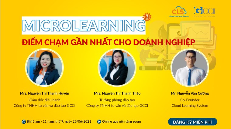 CLS đồng hành cùng GCCI tổ chức tọa đàm: "Microlearning - Điểm chạm gần nhất cho doanh nghiệp số 3"