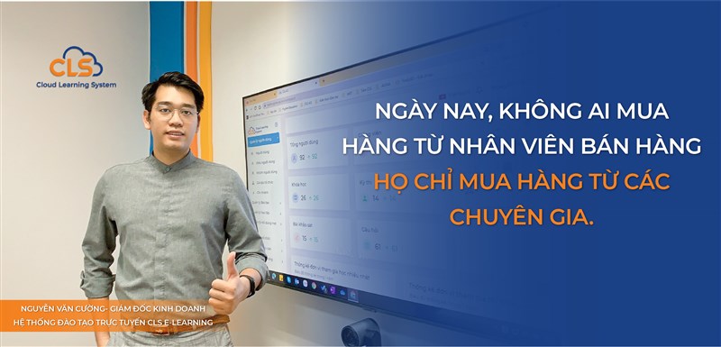 Ngày nay, không ai mua hàng từ nhân viên bán hàng - Họ chỉ mua hàng từ các chuyên gia