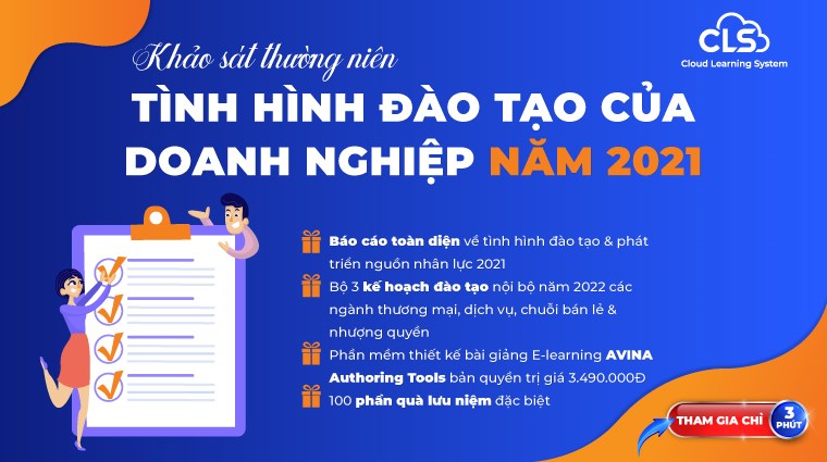 Khảo sát tình hình đào tạo của doanh nghiệp năm 2021