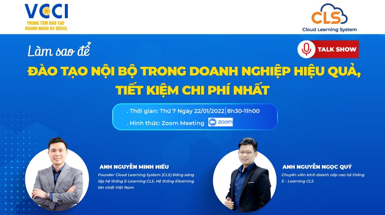 [Talkshow] Làm sao để đào tạo nội bộ doanh nghiệp hiệu quả, tiết kiệm chi phí nhất