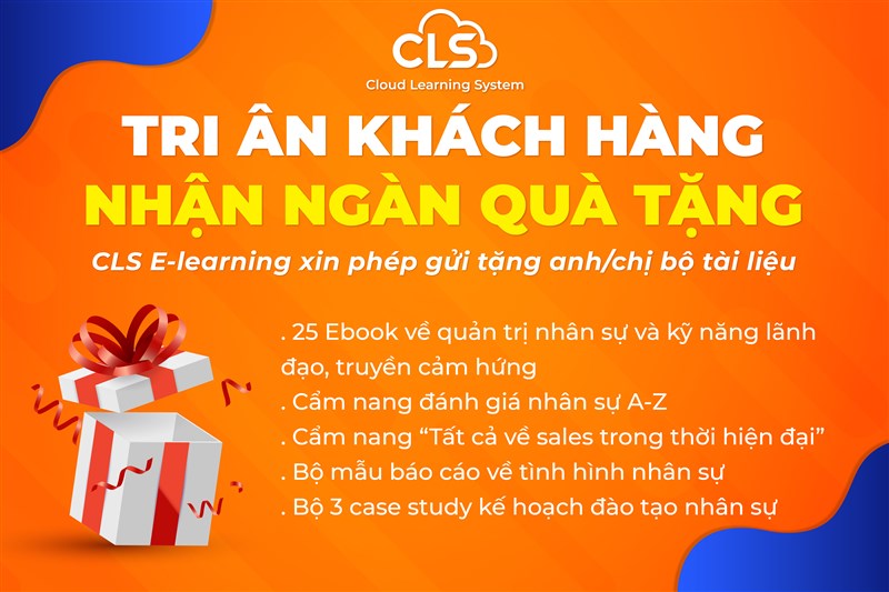 CLS TẶNG BỘ TÀI LIỆU QUẢN TRỊ NHÂN SỰ & KỸ NĂNG LÃNH ĐẠO
