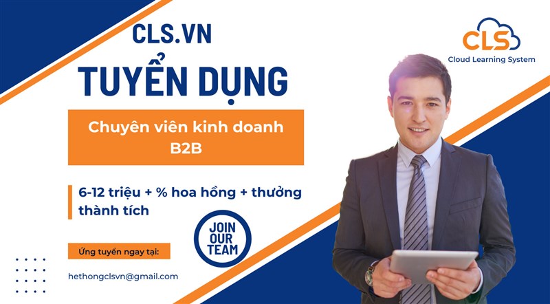 [HCM] Chuyên viên kinh doanh B2B