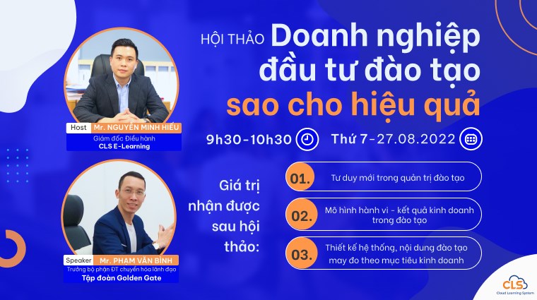 [WORKSHOP] Doanh nghiệp đầu tư đào tạo sao cho hiệu quả