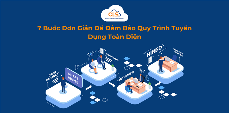 7 Bước Đơn Giản Để Đảm Bảo Quy Trình Tuyển Dụng Toàn Diện