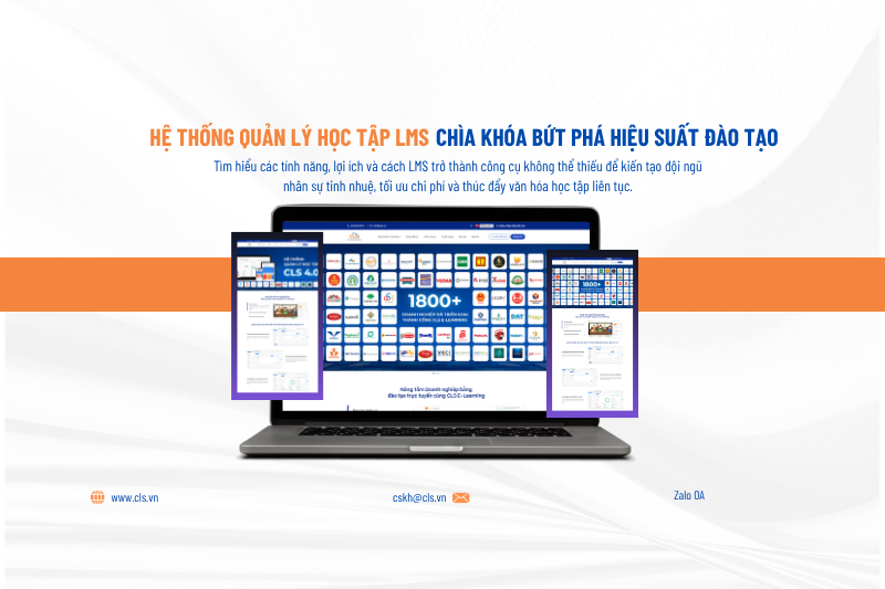 Hệ Thống Quản Lý Học Tập LMS: Chìa Khóa Bứt Phá Hiệu Suất Đào Tạo Nội Bộ Trong Kỷ Nguyên Số