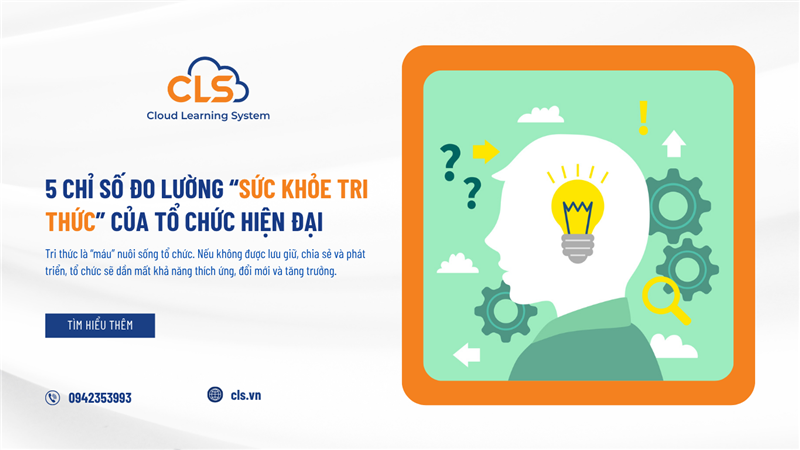 5 Chỉ Số Đo Lường “Sức Khỏe Tri Thức” Của Tổ Chức Hiện Đại
