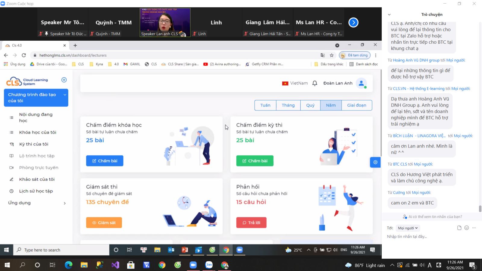Hệ thống đào tạo trực tuyến CLS E-Learning